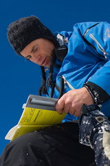 Paul Berntsen - главный хелиски гид компании Bella Coola Heliskiing