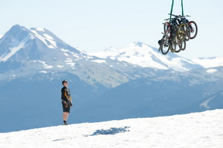 Whistler Heli-biking